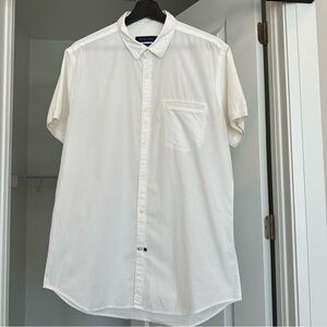 Zara White Men’s Casual Button Down Shirt